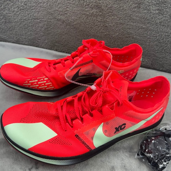 Nike ZoomX Dragonfly XC Mens 13 Bright Crimson Red Spikes NWOT DX7992-600 Racing